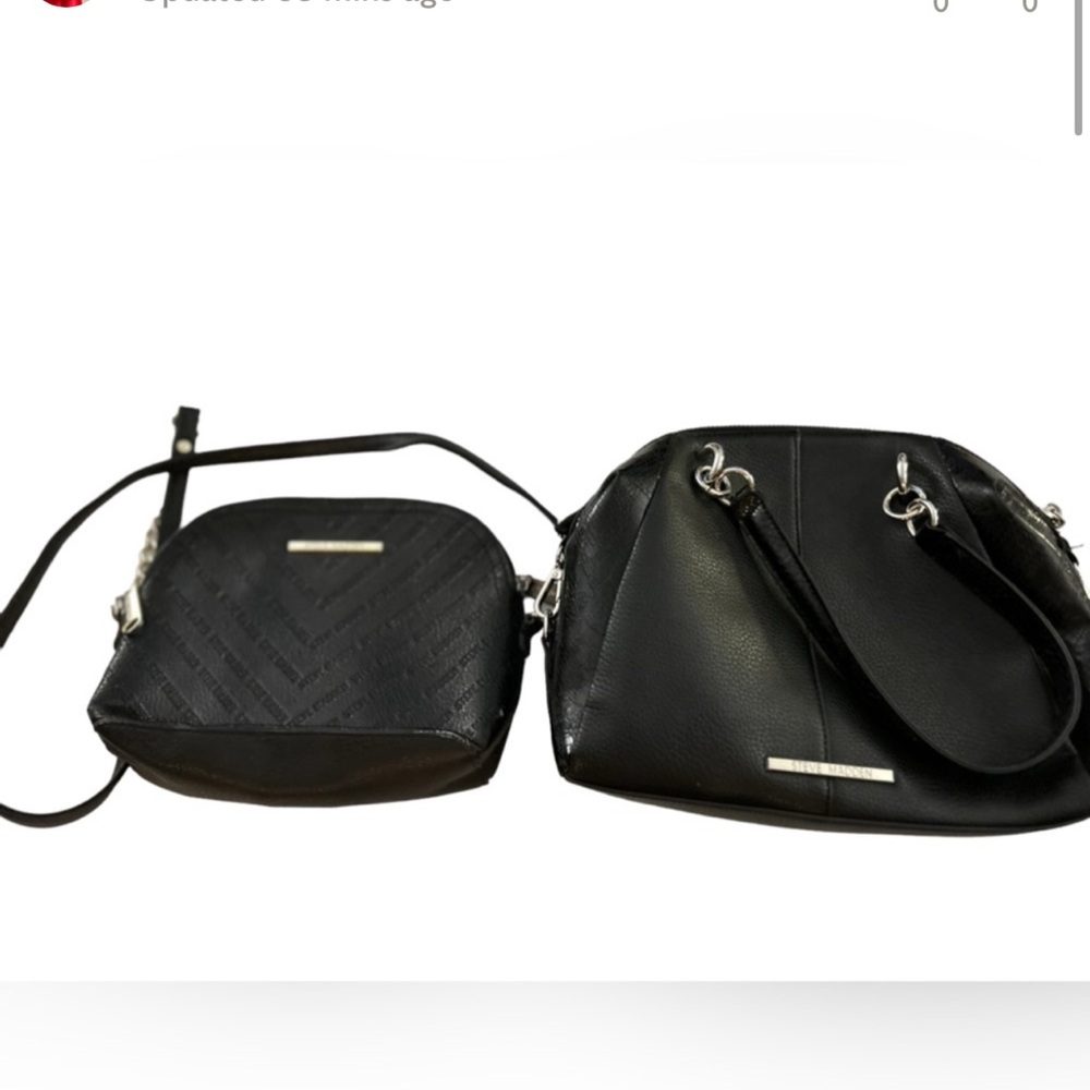 Steve Madden two black purses